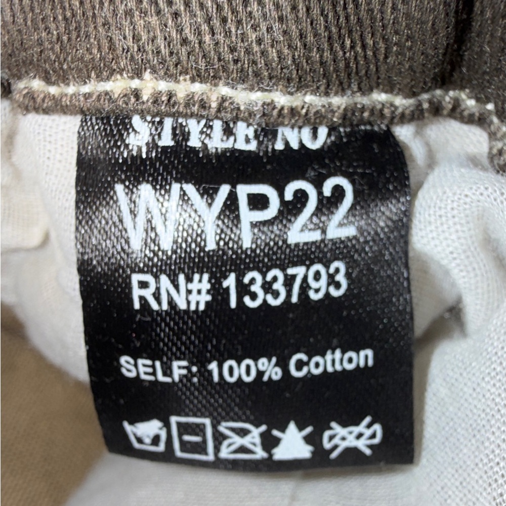 POL OLIVE CAMO TAPESTRY FLORAL WIDE LEG PANT NWOT Size Small oversized - Picture 11 of 13